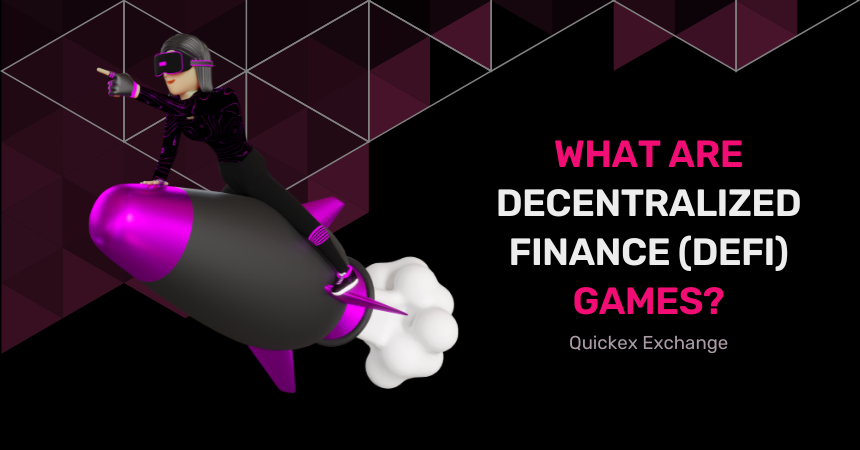 What are decentralized finance (DeFi) games?