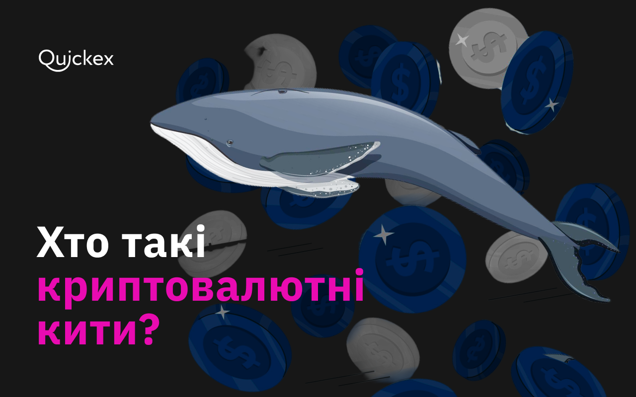 Хто такі кити в криптовалюті та як стежити за великими гравцями на ринку?