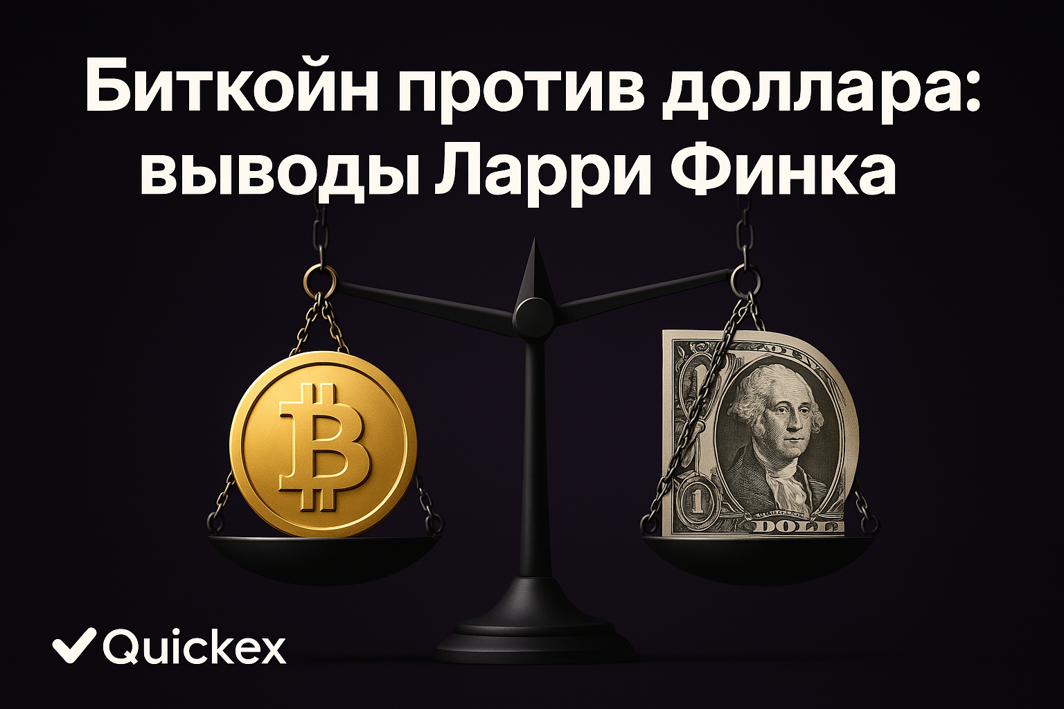 Биткоин как угроза доллару? Генеральный директор BlackRock предупреждает на фоне роста долга США