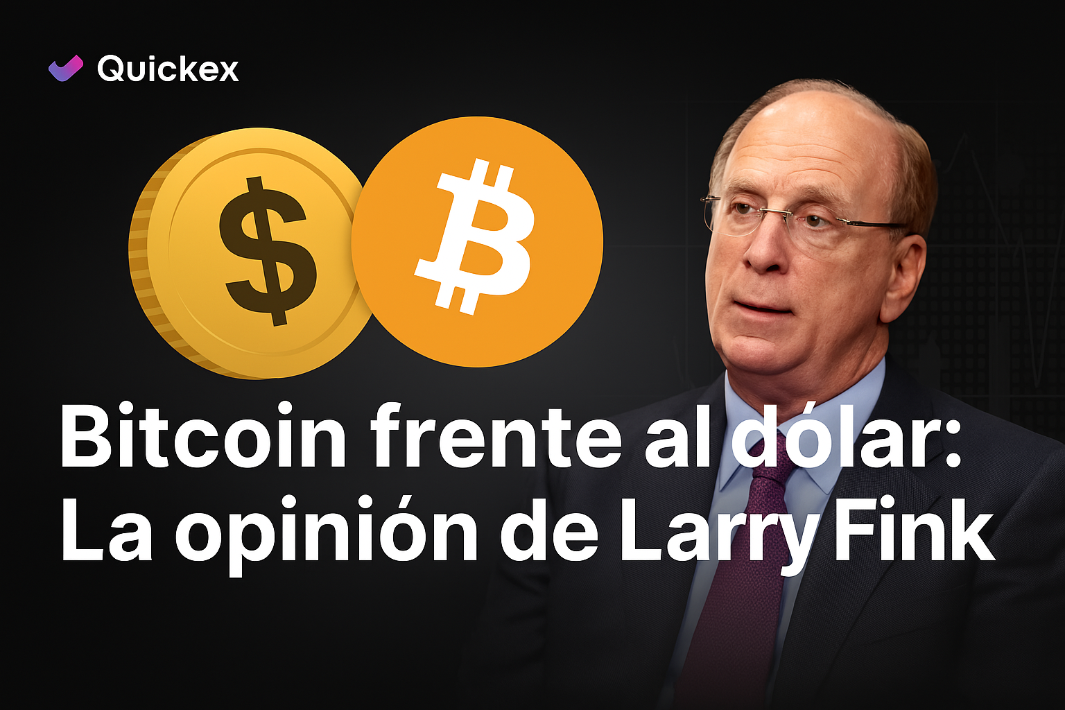¿Bitcoin es una amenaza para el dólar? El CEO de BlackRock advierte sobre el futuro de la moneda estadounidense