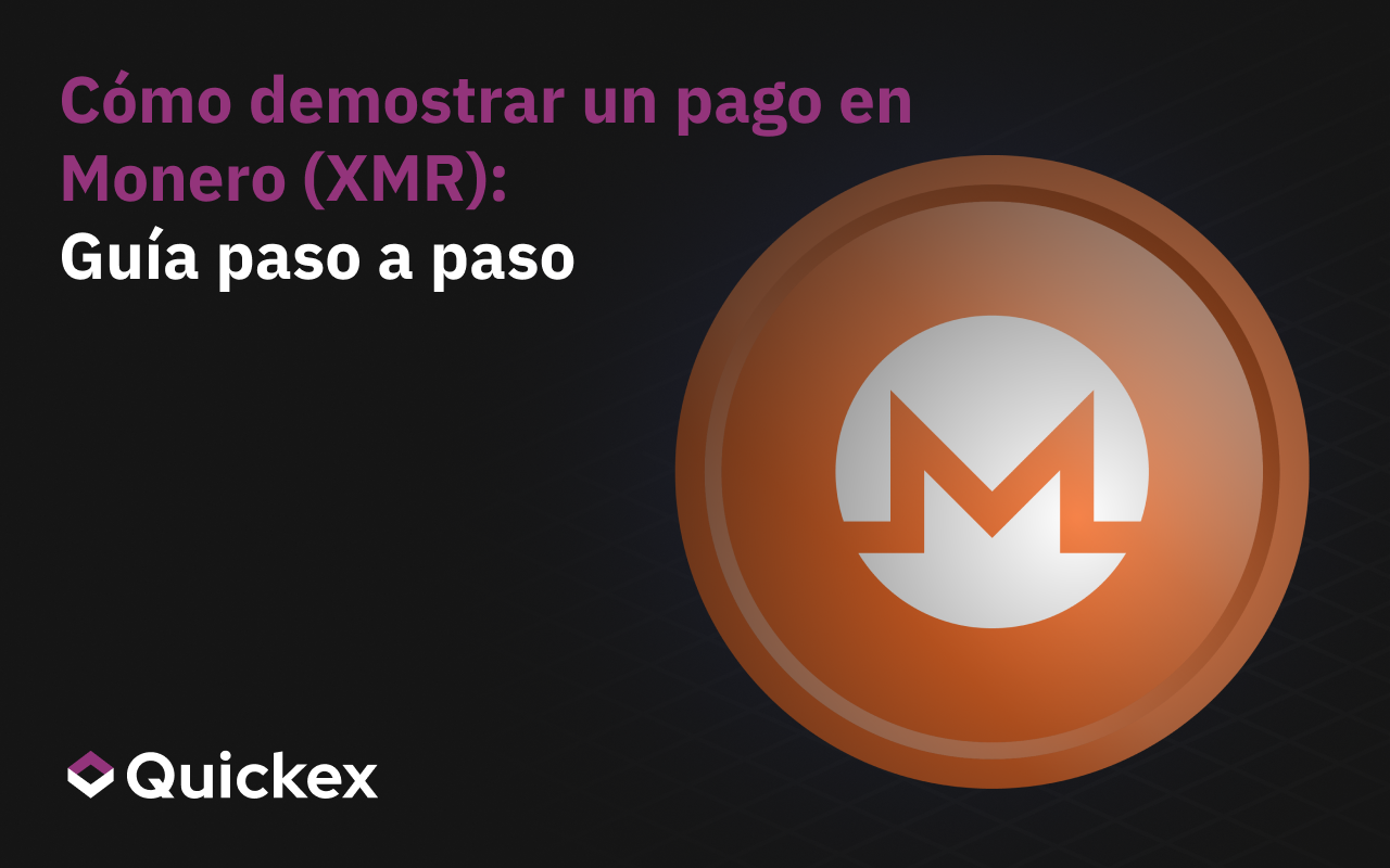 Cómo demostrar un pago en Monero (XMR): Guía paso a paso