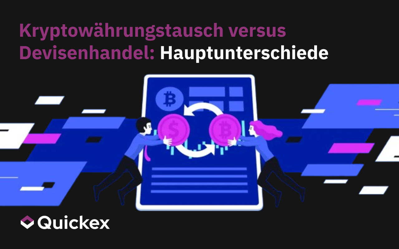 Kryptowährungstausch versus Devisenhandel: Hauptunterschiede