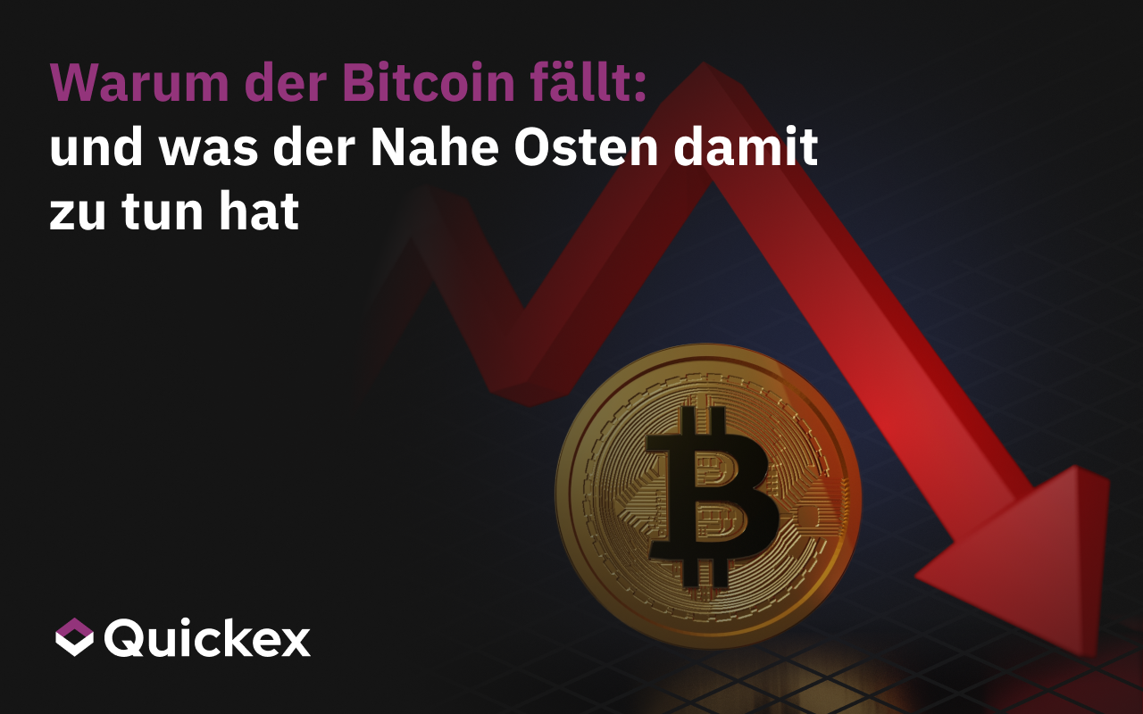 Warum der Bitcoin fällt und was der Nahe Osten damit zu tun hat