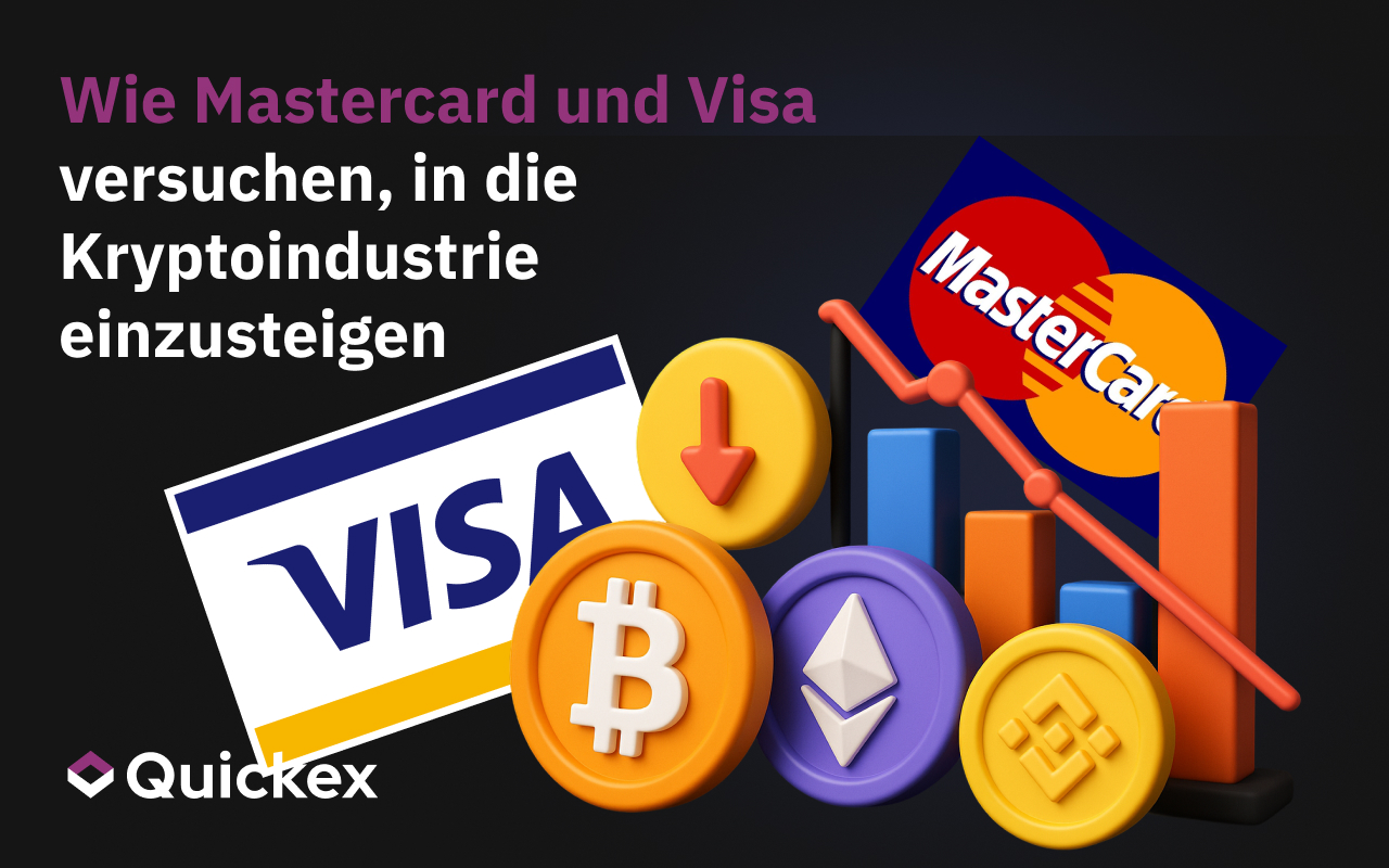 Wie Mastercard und Visa versuchen, in die Krypto-Industrie einzusteigen