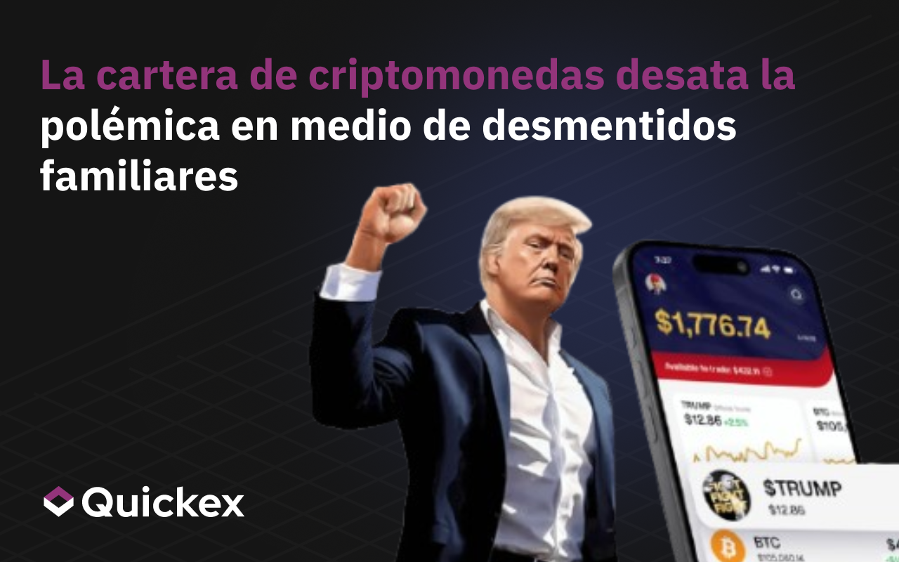 Una criptocartera con la marca Trump desata la polémica entre los desmentidos de la familia