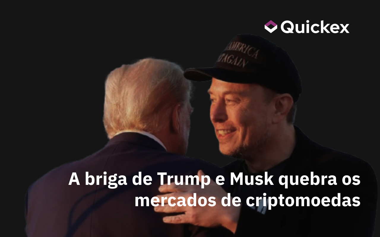 A briga de Trump e Musk quebra os mercados de criptomoedas: análise e melhores tokens para comprar