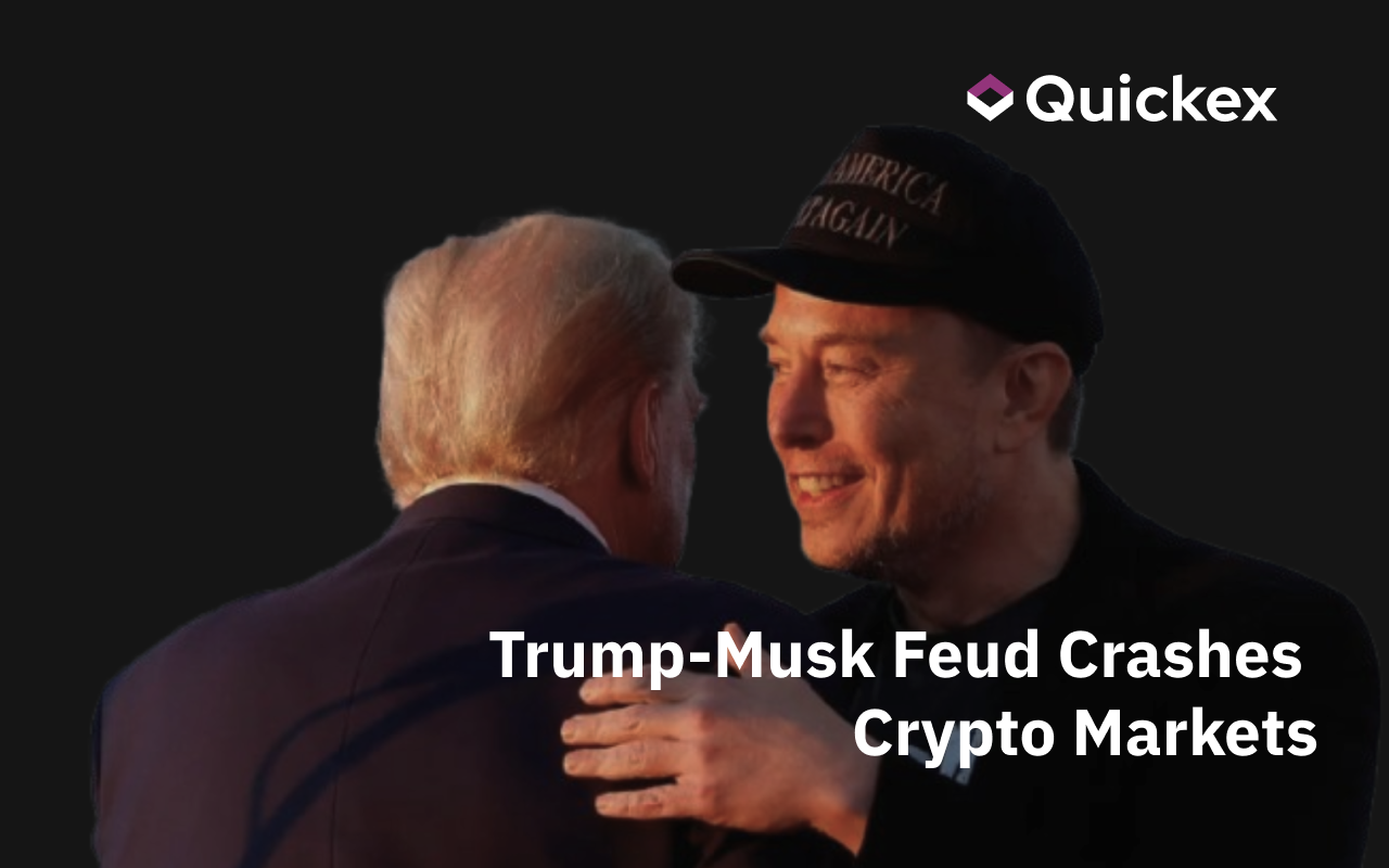 Trump-Musk Feud Crashes Crypto Markets: Análisis y Top Tokens para comprar