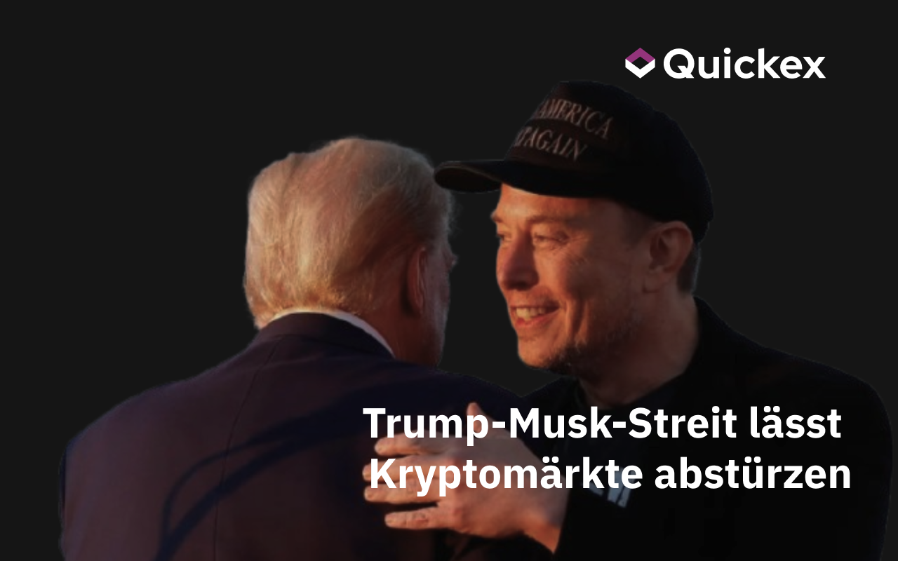 Trump-Musk-Streit lässt Kryptomärkte abstürzen: Analyse und Top-Token zum Kauf