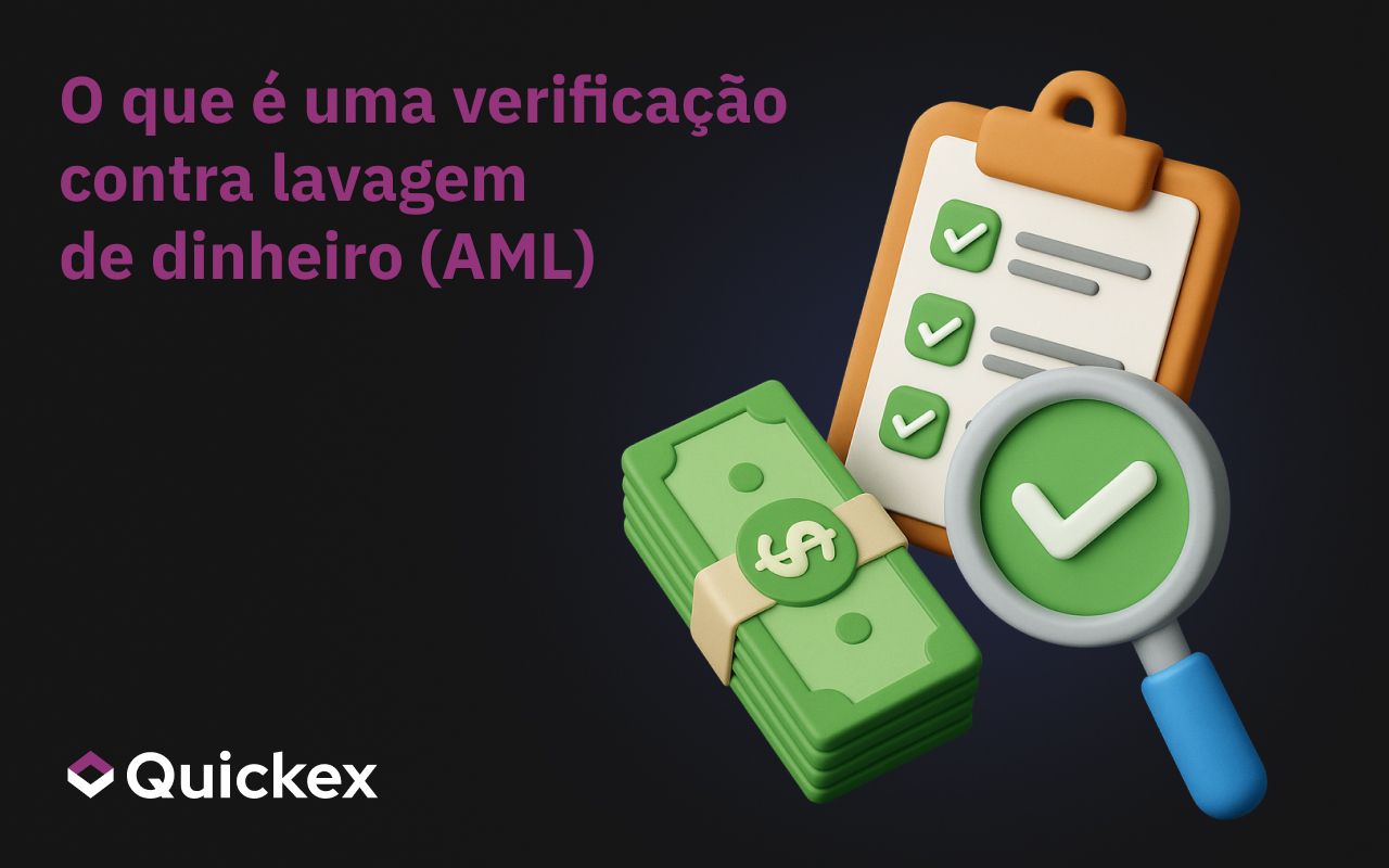O que é um controlo de combate ao branqueamento de capitais (AML)