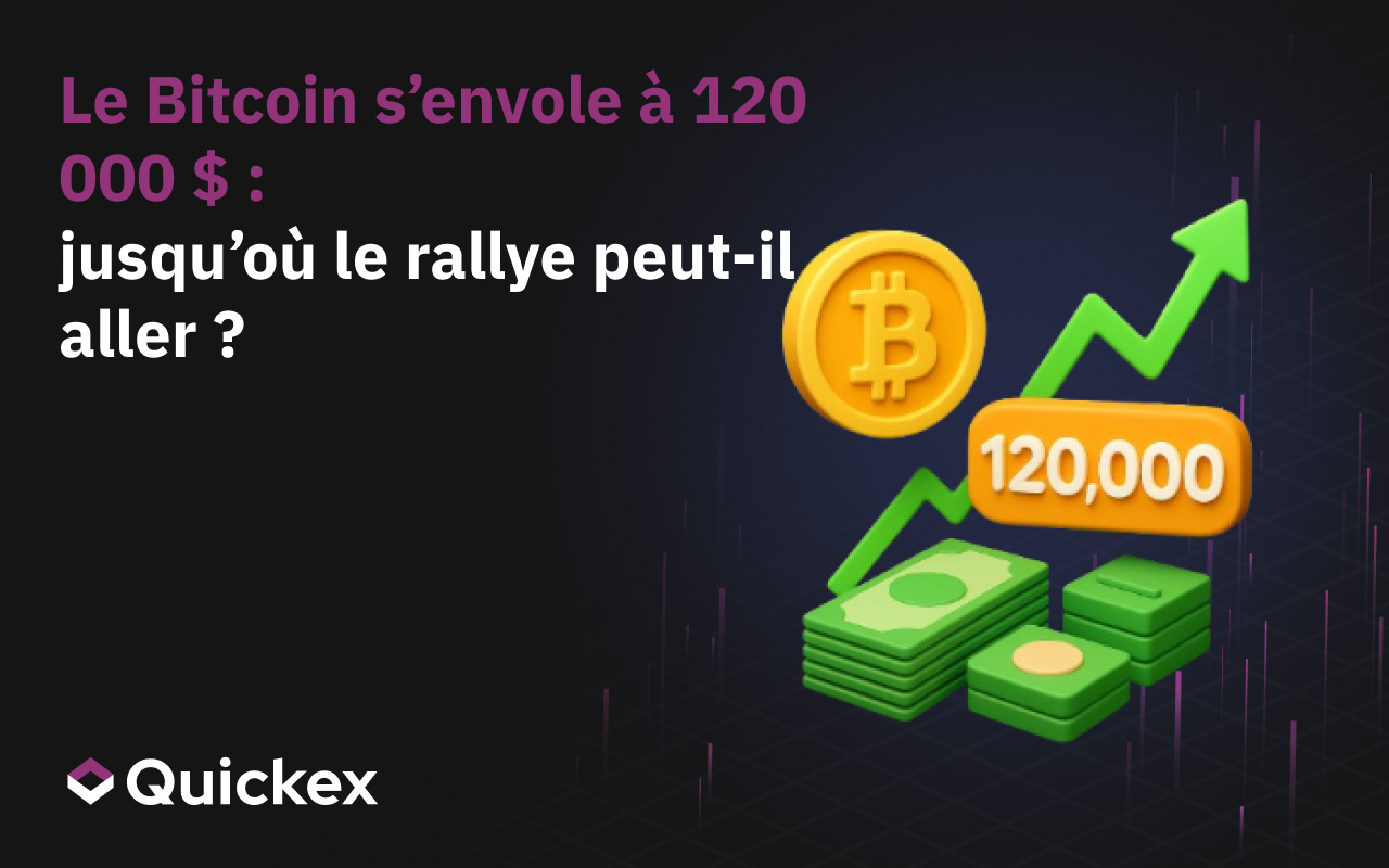 Le bitcoin atteint 120 000 dollars : jusqu’où le rallye peut-il aller ?