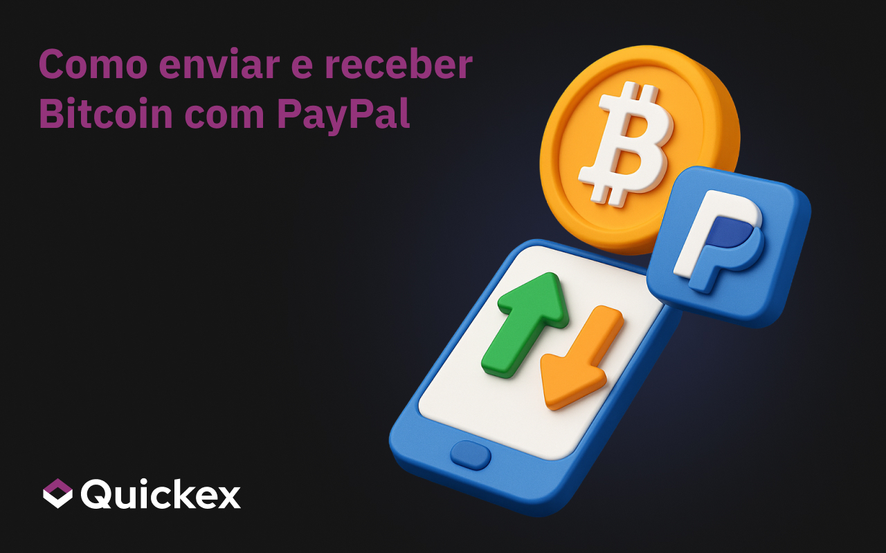Como Enviar e Receber Bitcoin Com o PayPal