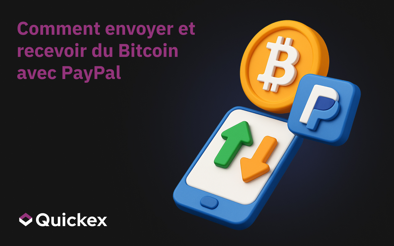 Comment envoyer et recevoir des Bitcoins avec PayPal