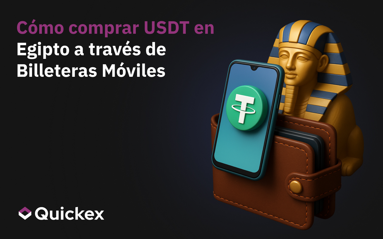 Cómo comprar USDT en Egipto con monederos móviles