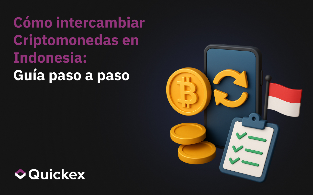 Cómo cambiar criptomoneda en Indonesia: guía paso a paso