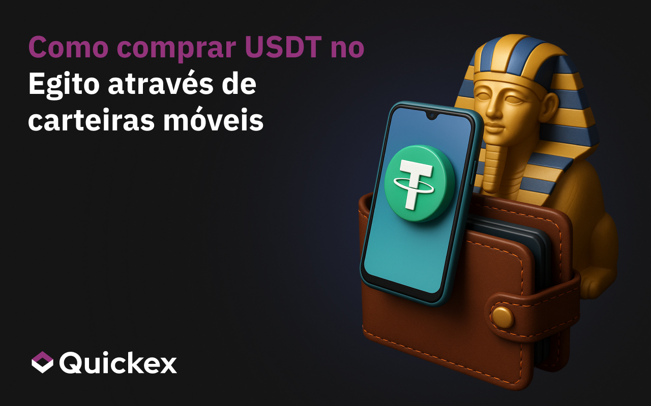 Como comprar USDT no Egito com carteiras móveis