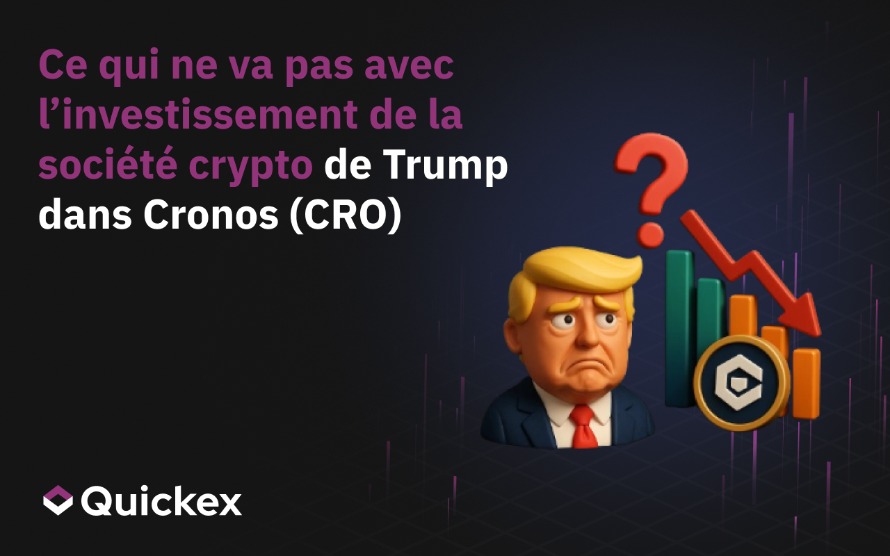 Ce qui ne va pas avec la société de cryptographie de Trump qui investit dans Cronos (CRO)