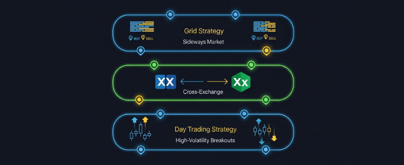 Different strategies in trading 2025. Source: Bitunix