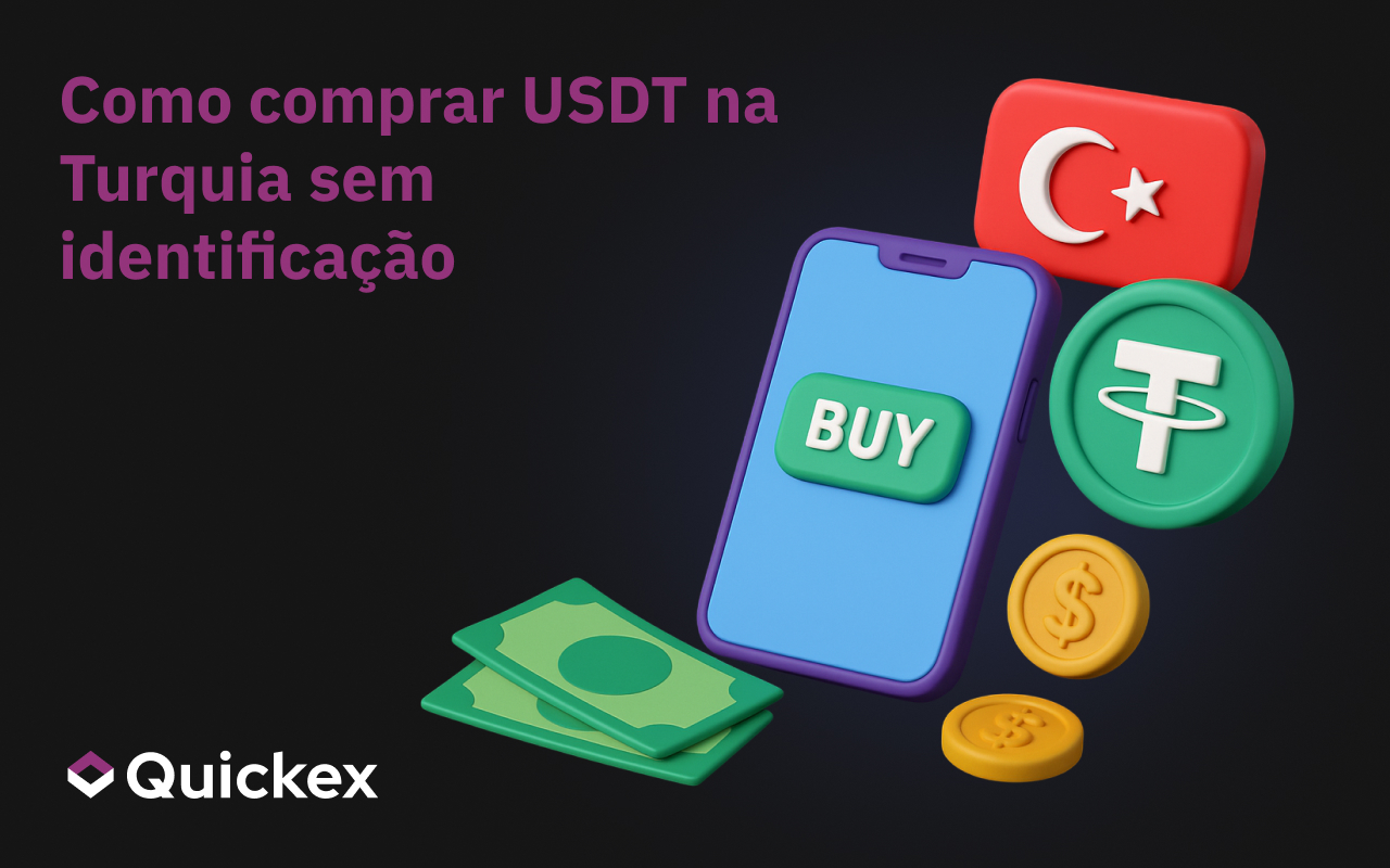 Como comprar USDT na Turquia sem identificação