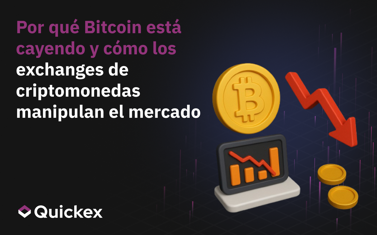 Por qué cae el bitcoin y cómo las criptobolsas manipulan el mercado