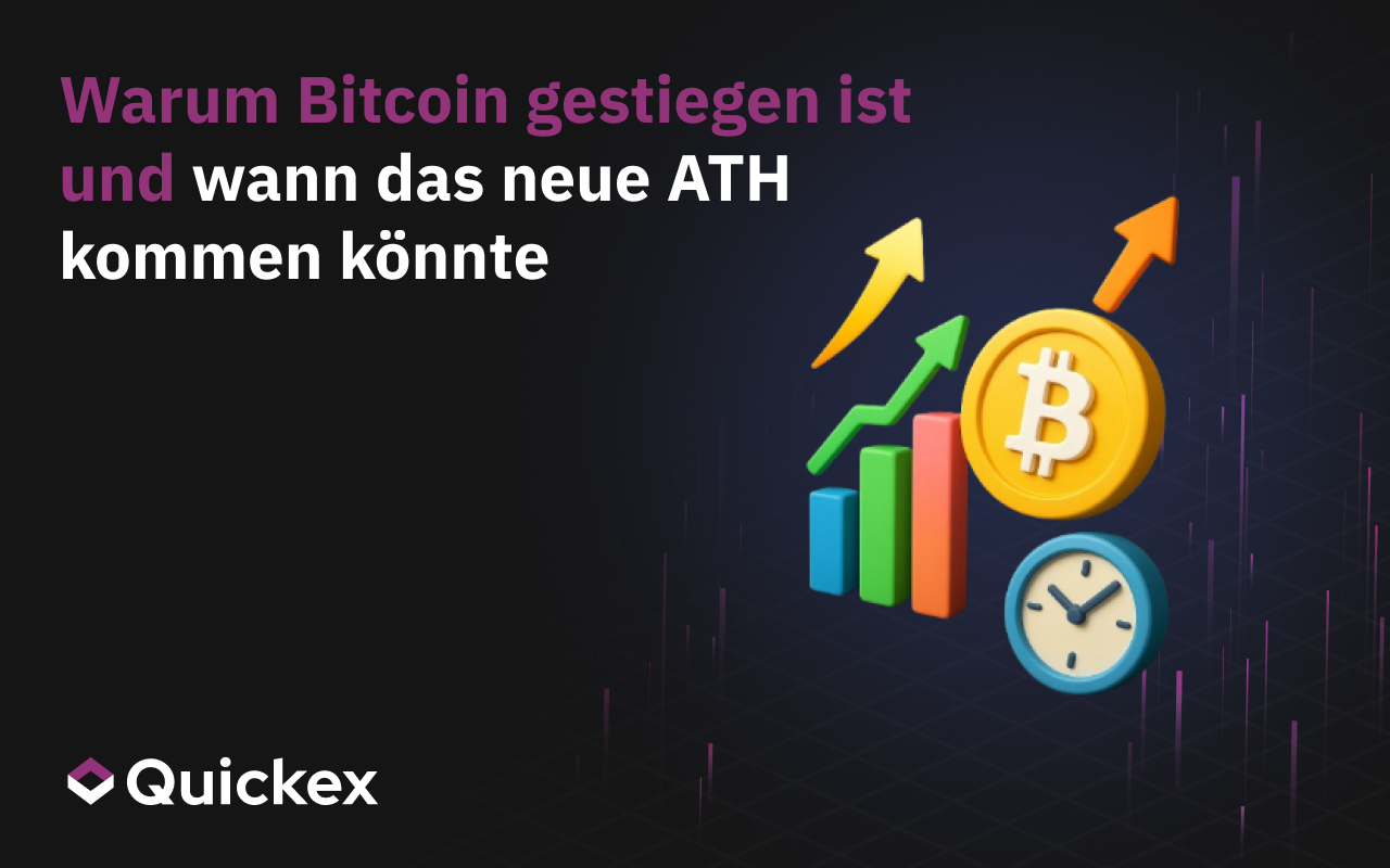 Warum Bitcoin gestiegen ist und wann das neue ATH kommen könnte