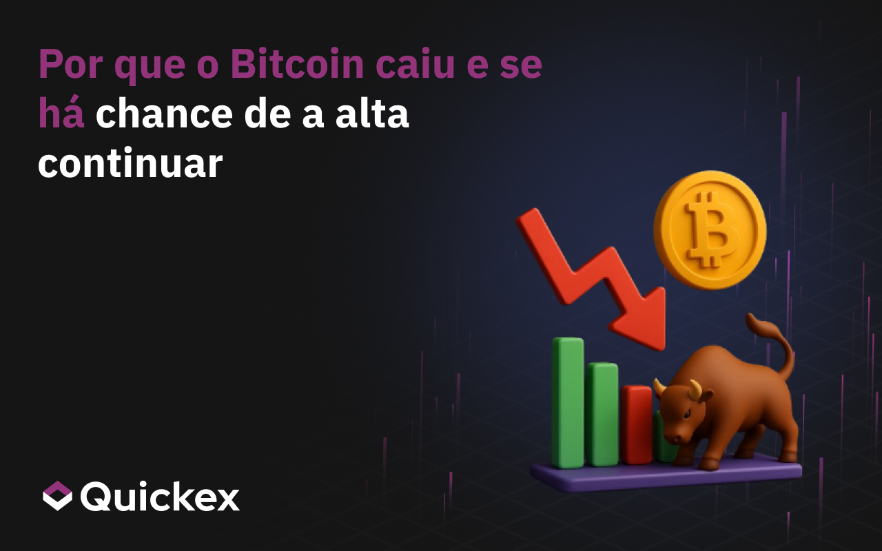 Porque é que a Bitcoin caiu e se há uma hipótese de retomar a corrida de touros