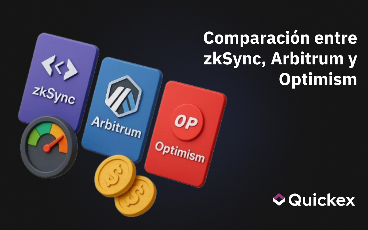 Comparación entre zkSync, Arbitrum y Optimism: el mejor para swaps rápidos