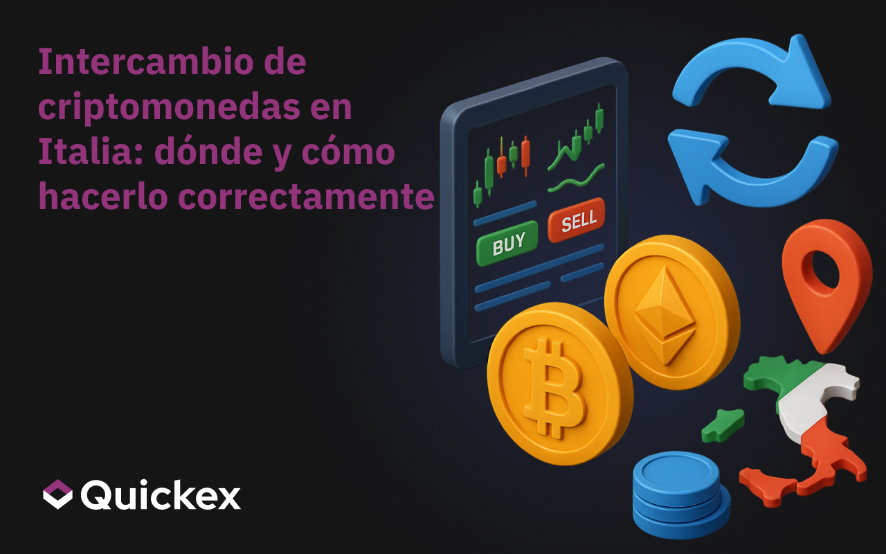 Intercambio de criptomonedas en Italia: dónde y cómo hacerlo bien