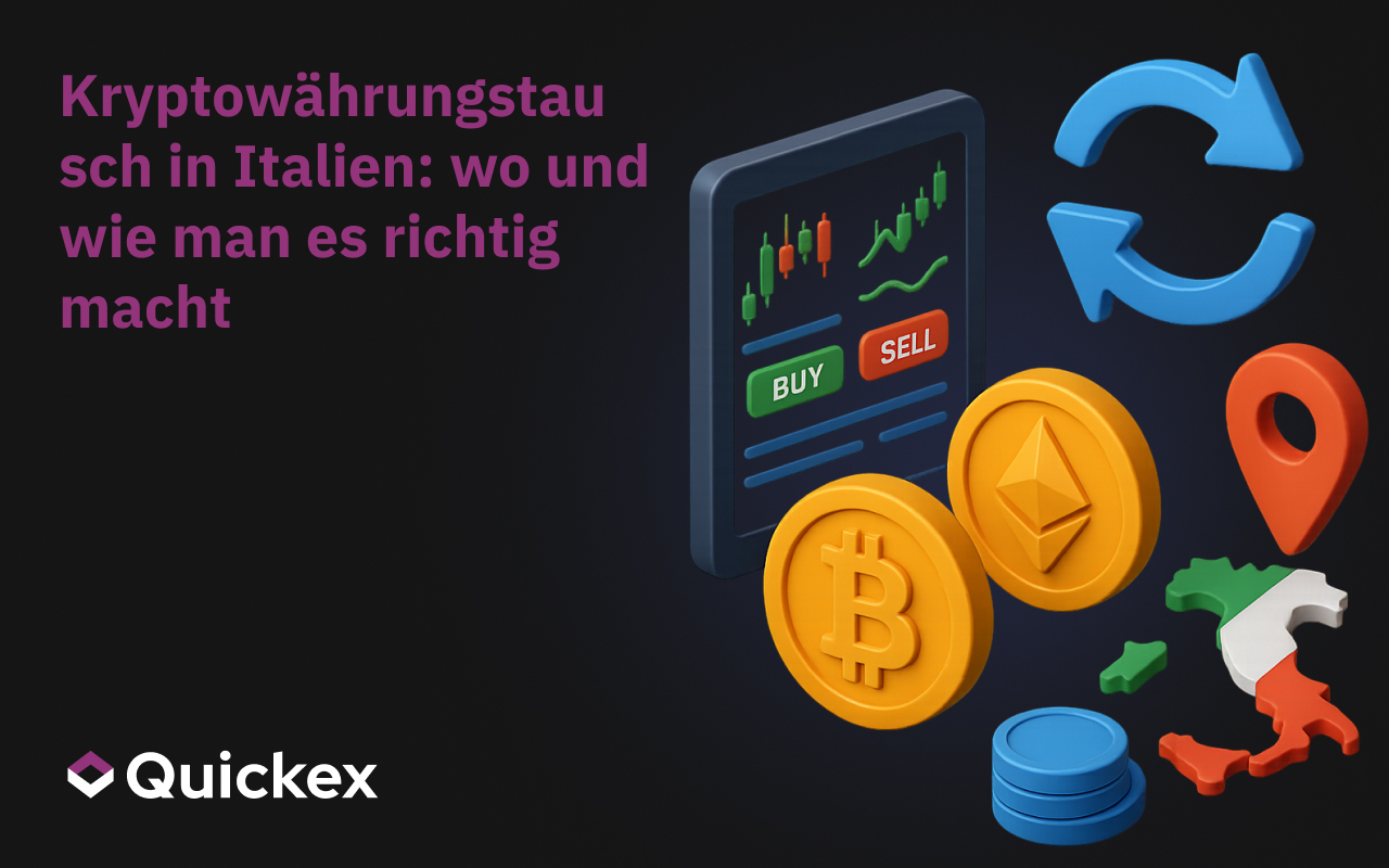 Kryptowährungsbörse in Italien: Wo und Wie man es richtig macht