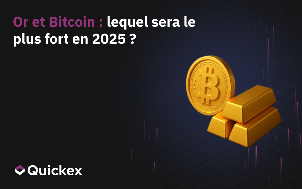 Or et bitcoin : qui sera le plus fort en 2025 ?