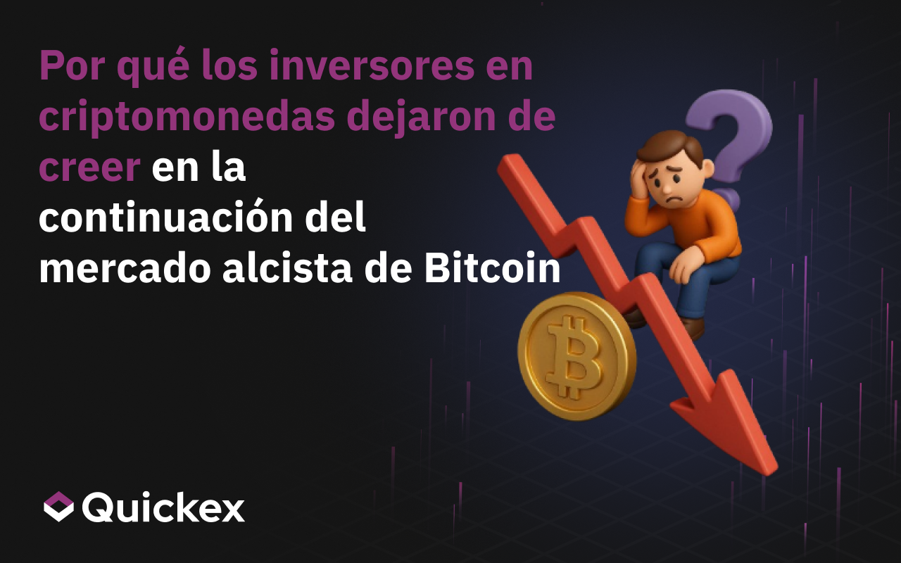 Por qué los inversores en criptomonedas dejaron de creer en la continuación de la corrida alcista de Bitcoin