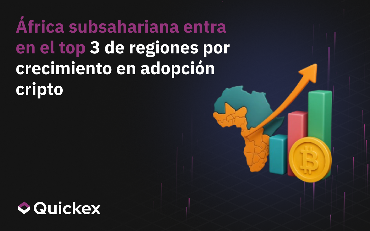 África Subsahariana entra en el top 3 de regiones por crecimiento en adopción cripto