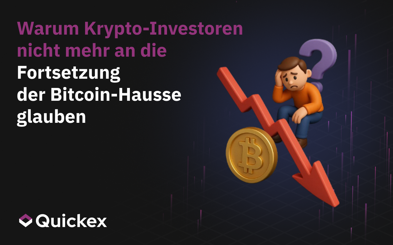 Warum Krypto-Investoren nicht mehr an die Fortsetzung des Bitcoin-Bullenmarkts glauben