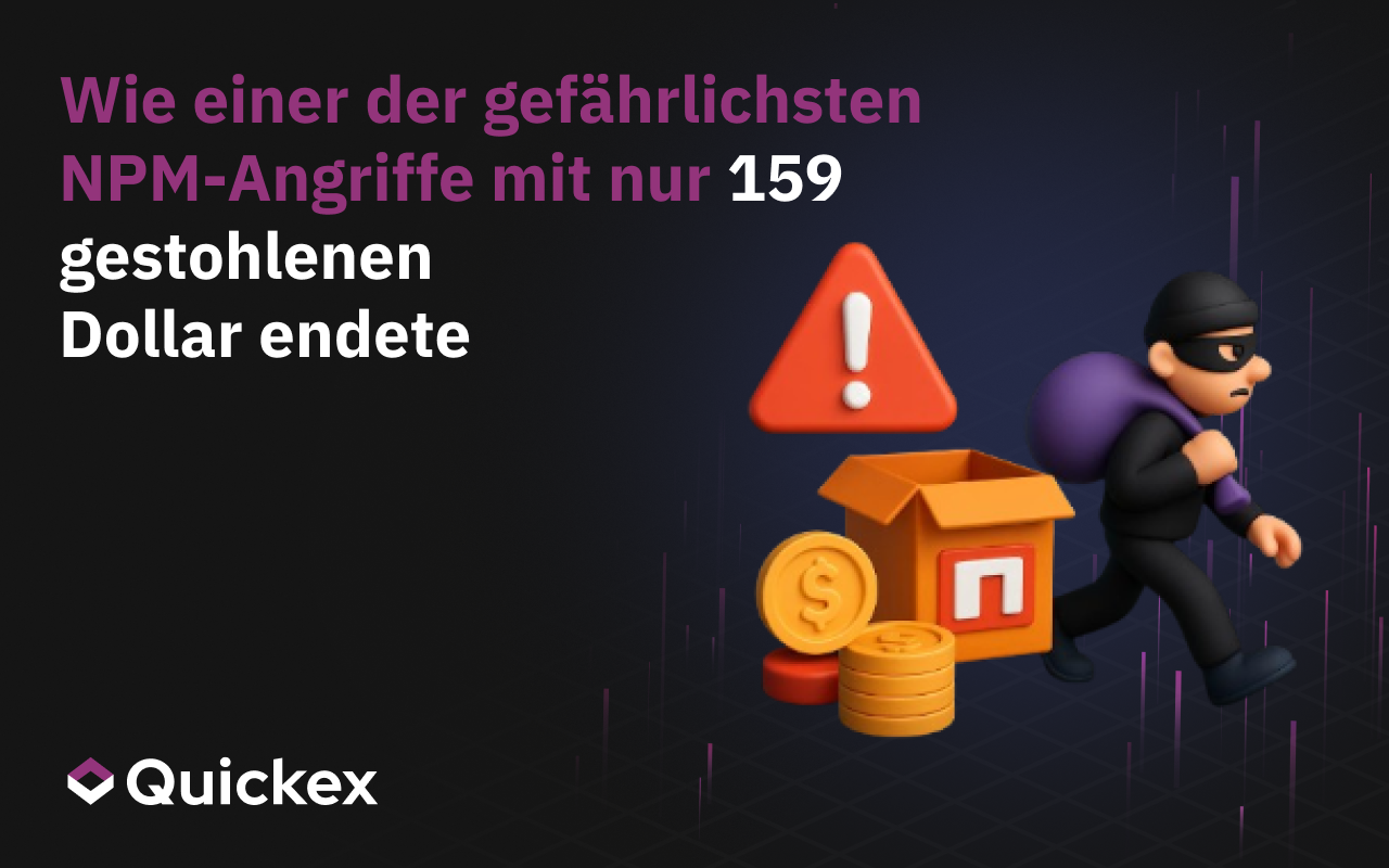 Wie einer der gefährlichsten NPM-Angriffe mit nur 159 US-Dollar Beute endete