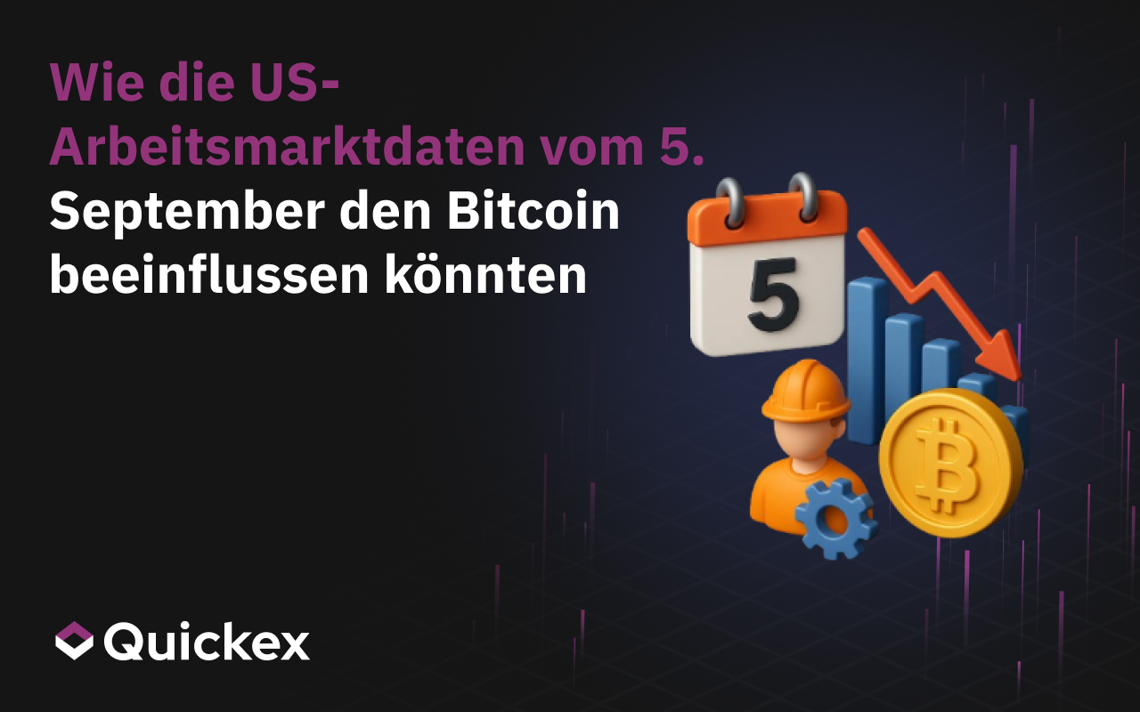 Wie die U.S. Arbeitsmarktdaten am 5. September Bitcoin beeinflussen könnten