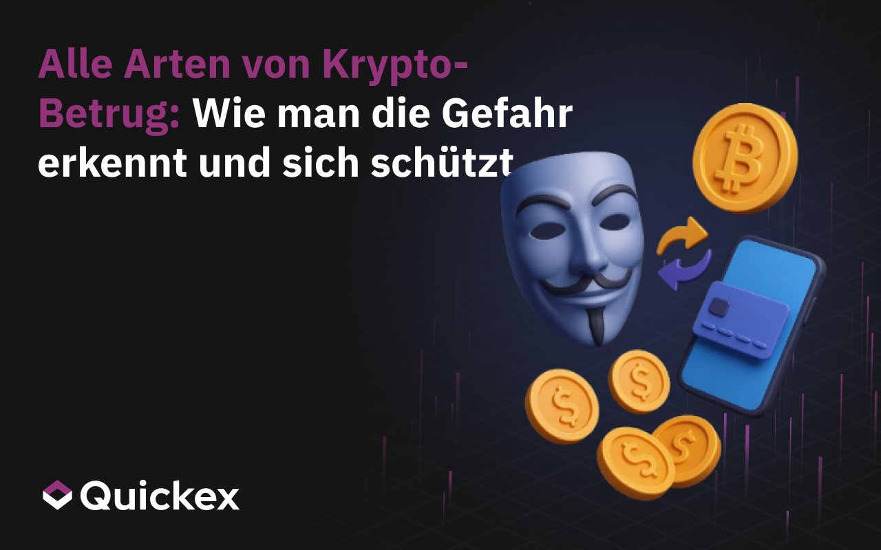 Alle Arten von Krypto-Betrug: Wie man die Bedrohung erkennt und sich schützt