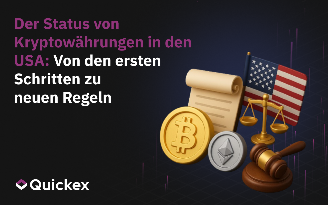 Der Status von Kryptowährungen in den USA: von den ersten Schritten zu neuen Regeln