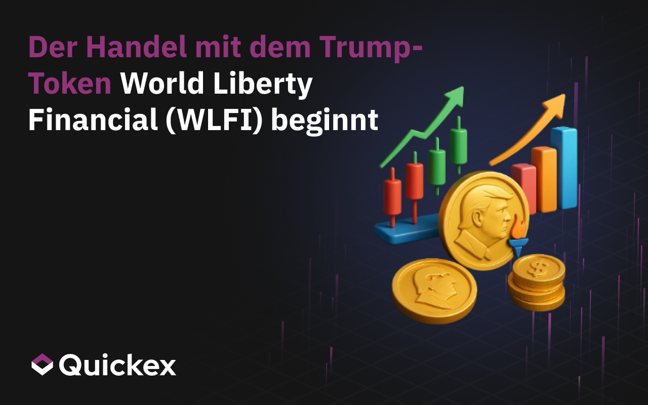 Trump Token World Liberty Financial (WLFI) Handel beginnt