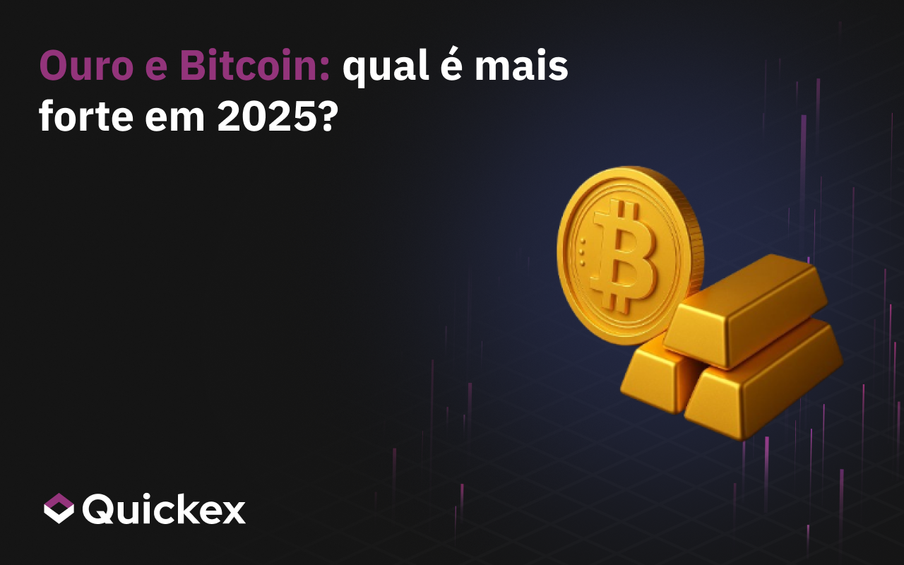 Ouro e Bitcoin: qual será o mais forte em 2025?