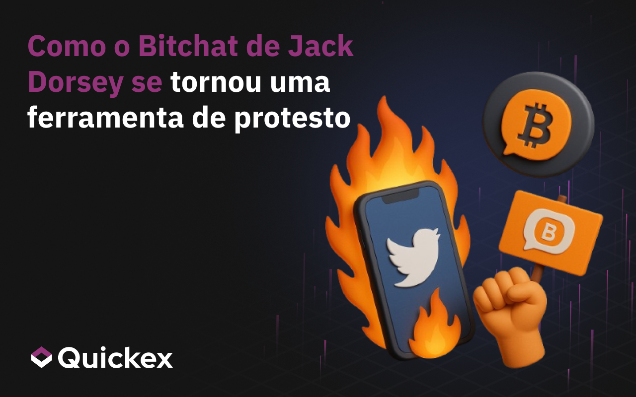 Como o Bitchat de Jack Dorsey se tornou uma ferramenta de protesto
