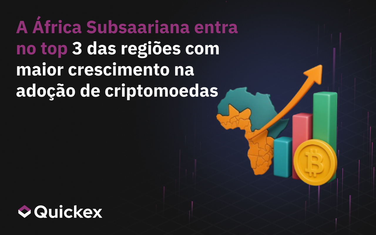 África Subsaariana entra no top 3 de regiões com maior crescimento na adoção de criptomoedas