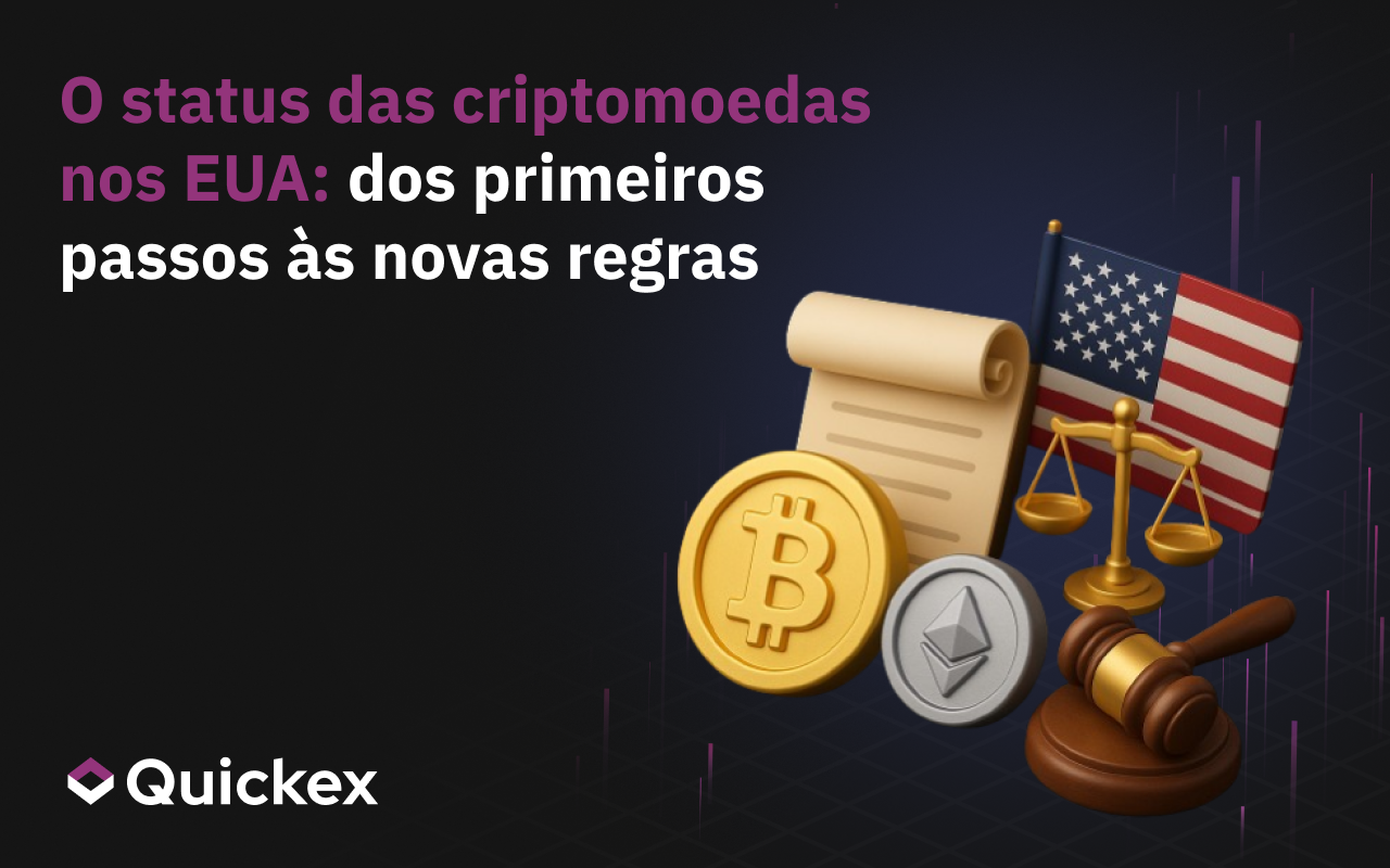 O status das criptomoedas nos EUA: dos primeiros passos às novas regras
