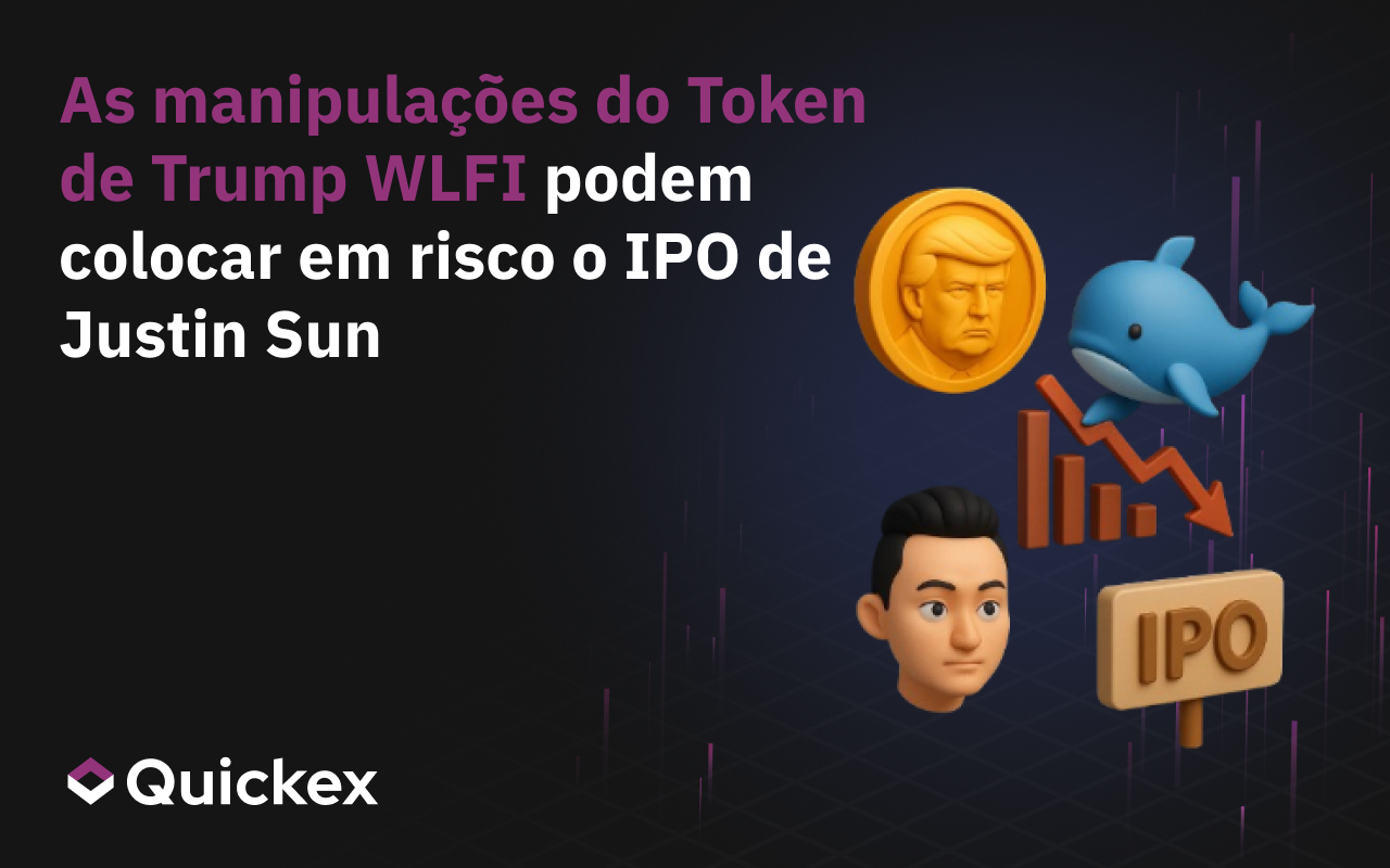 Manipulações do Trump Token WLFI podem colocar em risco a IPO de Justin Sun
