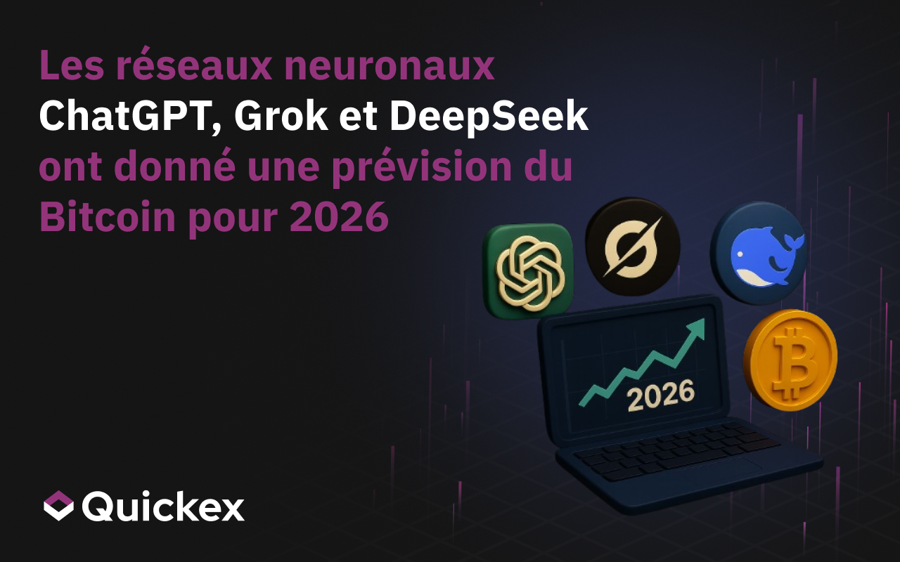 Les Réseaux Neuronaux ChatGPT, Grok et DeepSeek Ont Fait une Prévision du Bitcoin Pour 2026