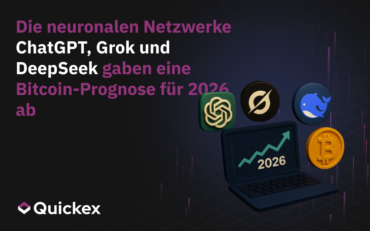 Neuronale Netzwerke ChatGPT, Grok und DeepSeek Gaben Eine Bitcoin-Prognose Für 2026 Ab