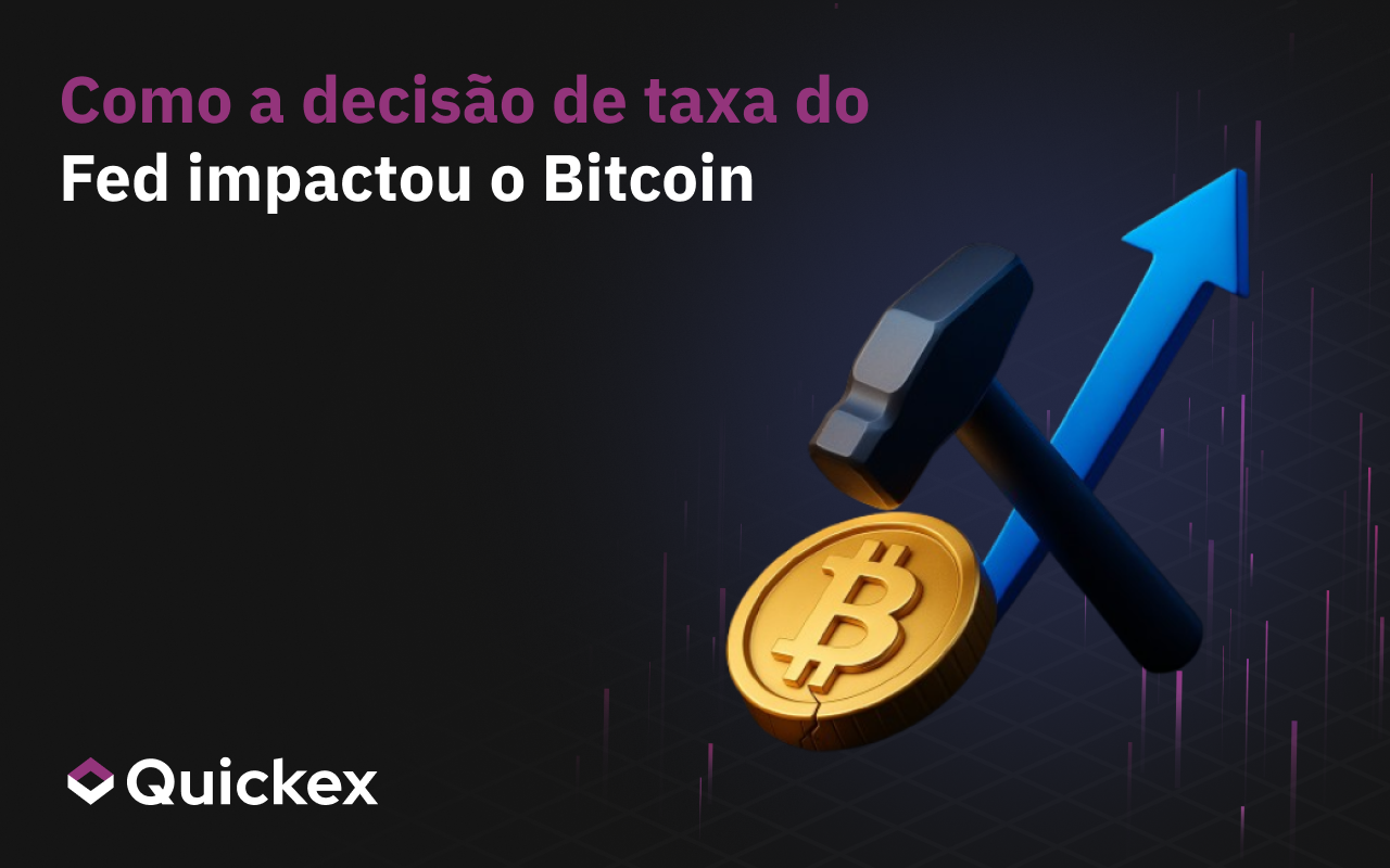 Como a decisão de juros do Fed afetou o Bitcoin