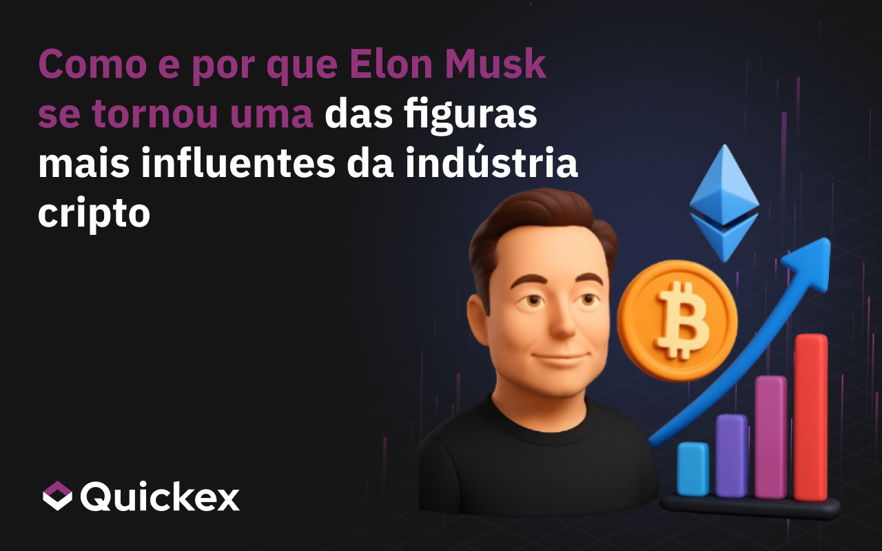 Como e por que Elon Musk se tornou uma das figuras mais influentes na indústria cripto