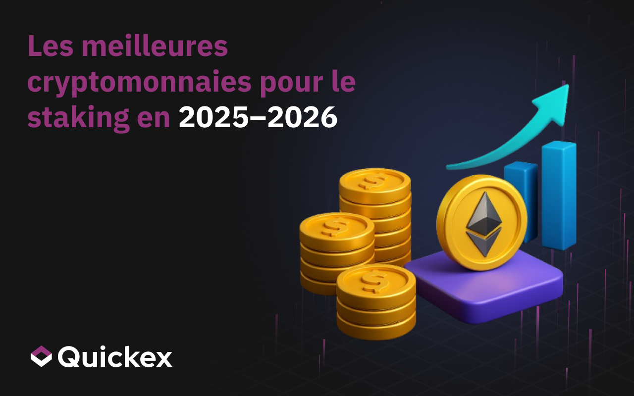 Meilleures cryptomonnaies pour le staking en 2025–2026