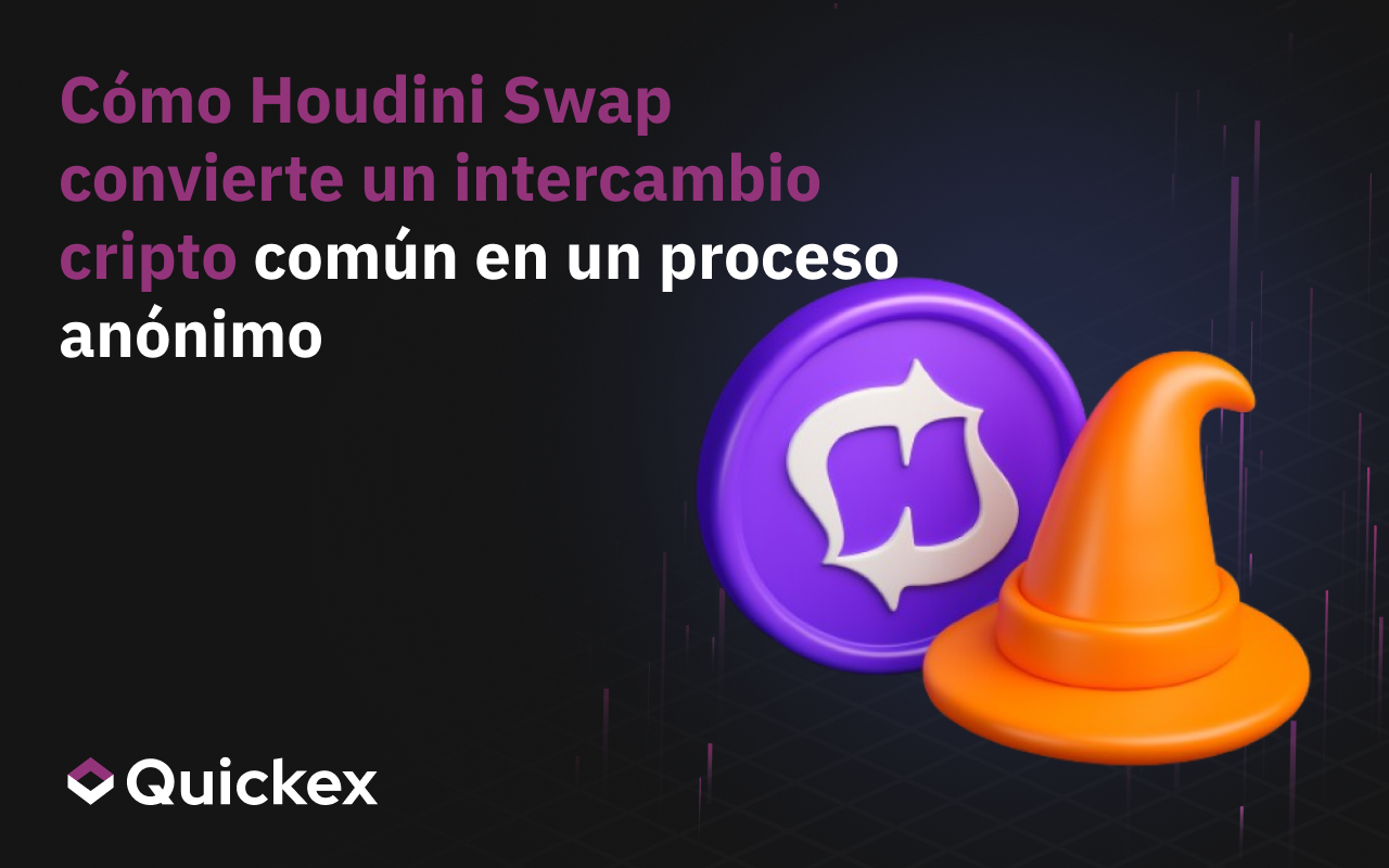 Como Houdini Swap convierte un intercambio de cripto en un proceso anonimo