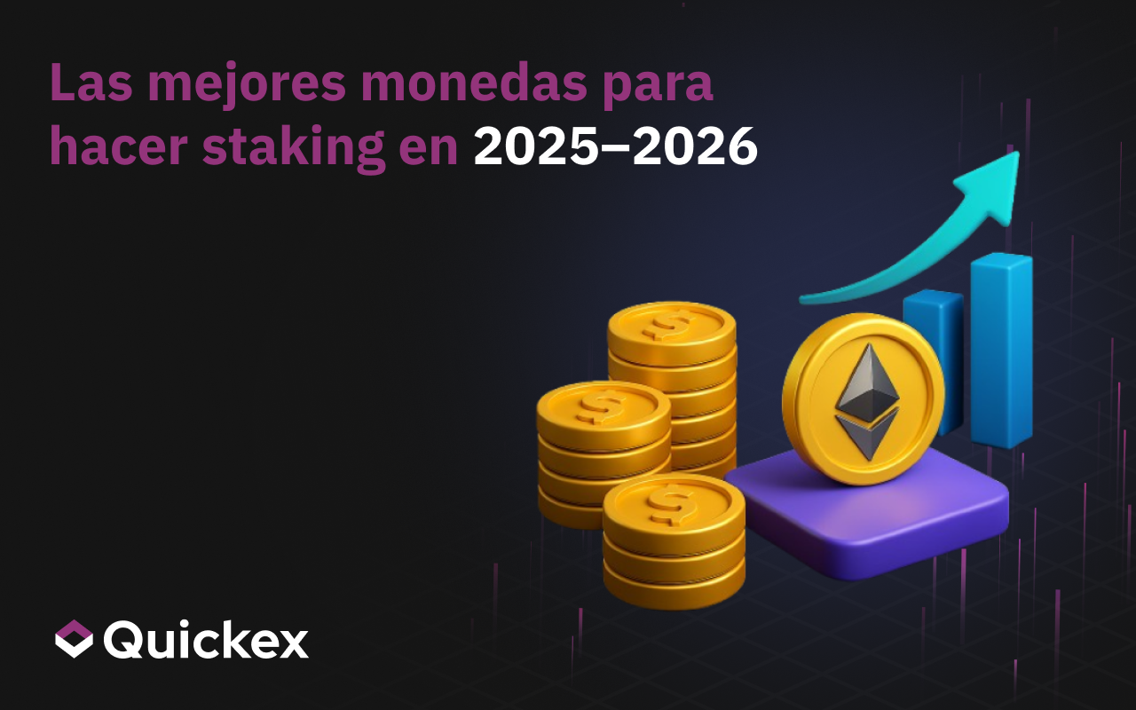 Mejores monedas para hacer staking en 2025–2026