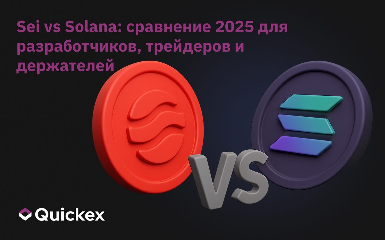 Sei против Solana: Сравнение 2025 года для Разработчиков, Трейдеров и Владельцев
